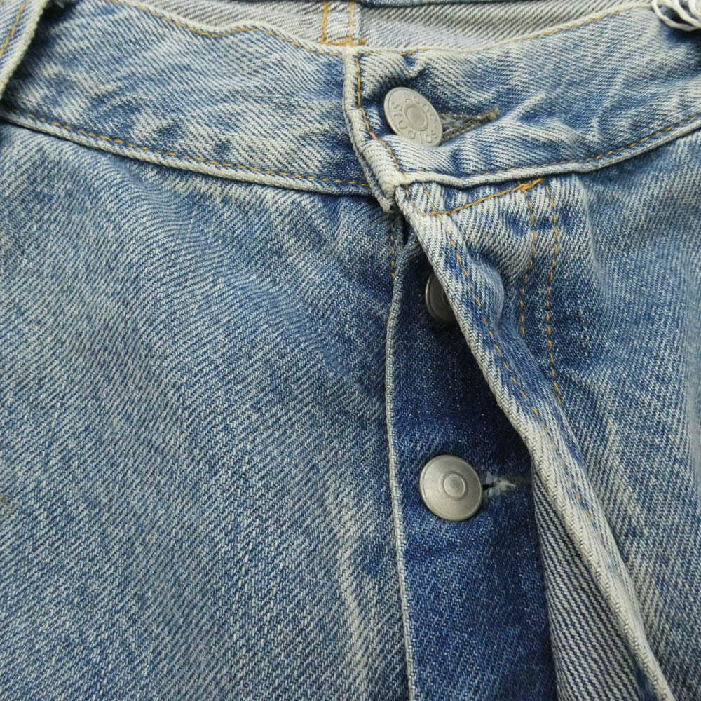 ACNE STUDIOS アクネストゥディオズ B00381 2023M Blue Super Baggy Fit Jeans penicillin ペニシリン ヴィンテージ加工 スーパーバギー デニムパンツ ライトブルー系 CN185/92A EUR52【中古】