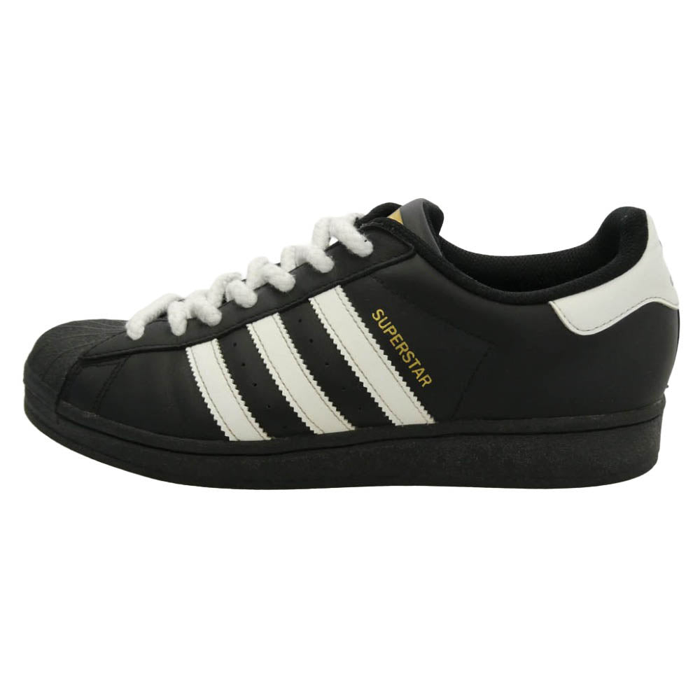 adidas アディダス EG4959 Superstar Core Black スーパースター コアブラック スニーカー ブラック系 オフホワイト系 28cm【中古】