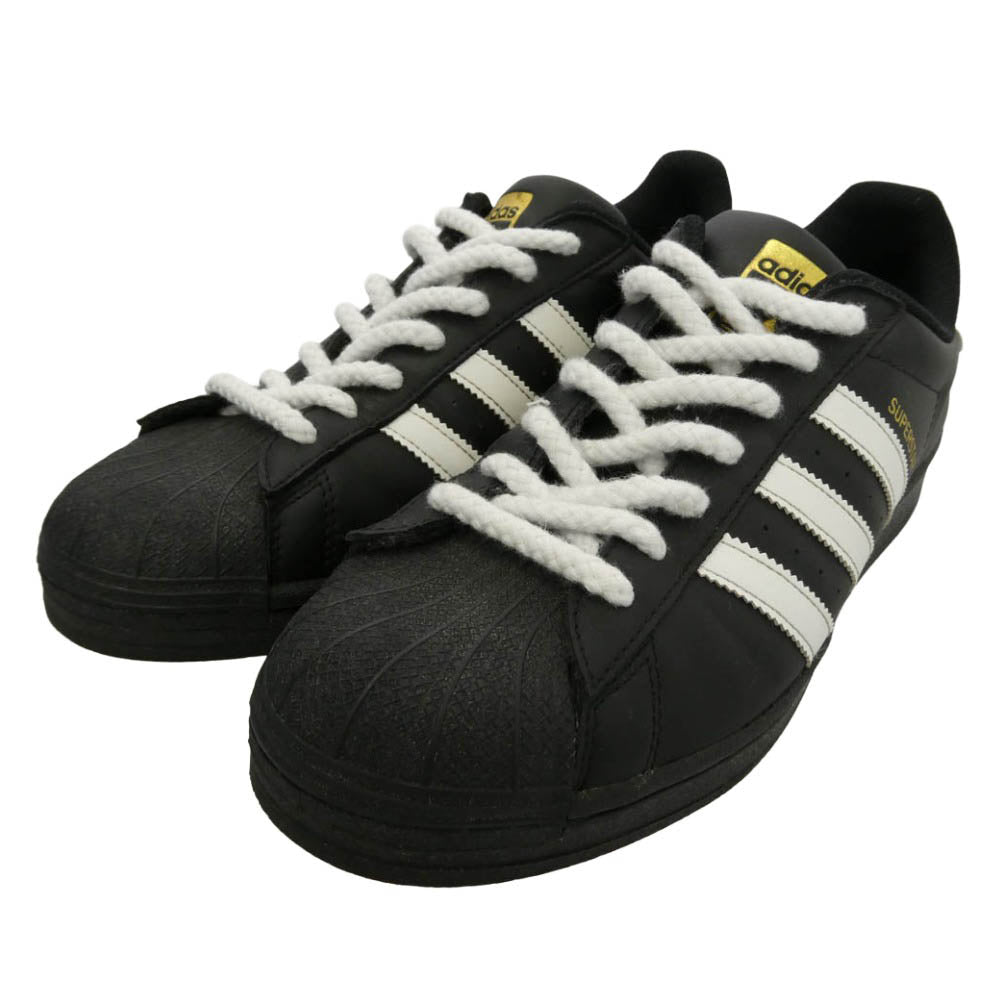 adidas アディダス EG4959 Superstar Core Black スーパースター コアブラック スニーカー ブラック系 オフホワイト系 28cm【中古】