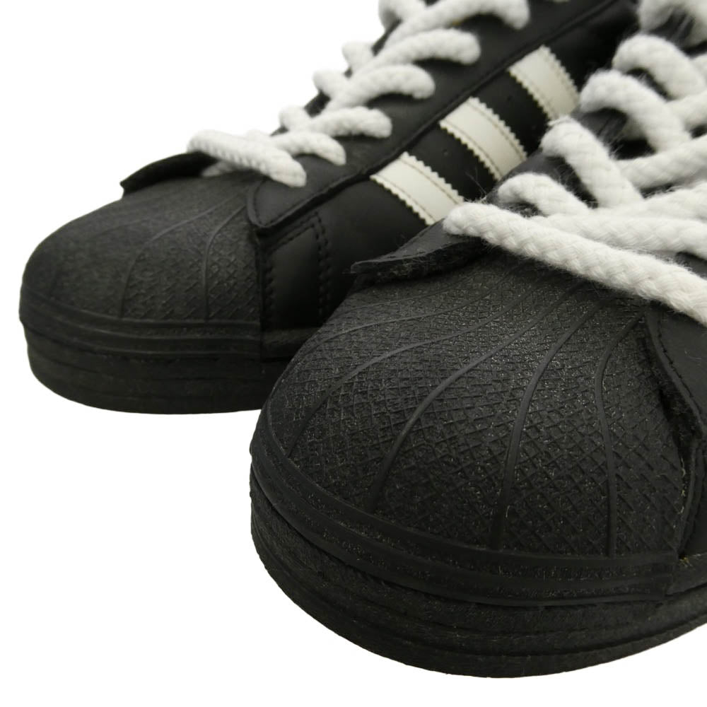 adidas アディダス EG4959 Superstar Core Black スーパースター コアブラック スニーカー ブラック系 オフホワイト系 28cm【中古】