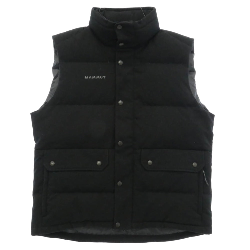 Mammut マムート 1013-03330 Roseg IN Vest AF ロゼグ イン ベスト アジアンフィット ダウン ベスト ブラック系 XL【中古】