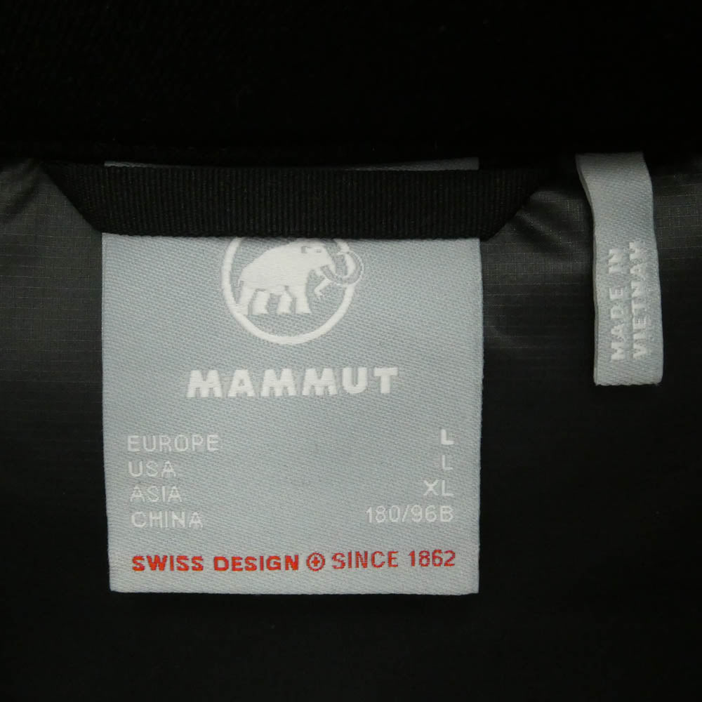 Mammut マムート 1013-03330 Roseg IN Vest AF ロゼグ イン ベスト アジアンフィット ダウン ベスト ブラック系 XL【中古】