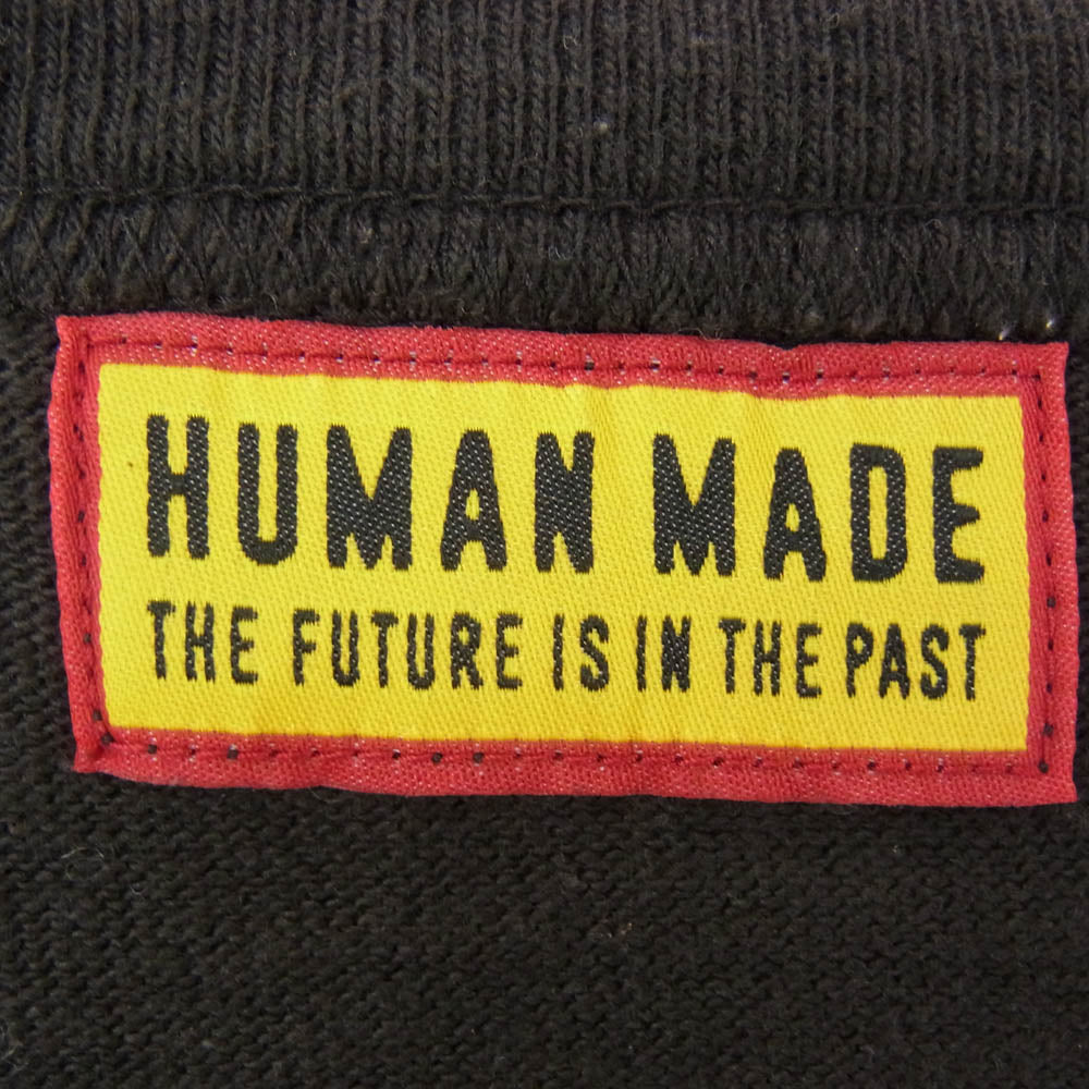 HUMAN MADE ヒューマンメイド 25SS Graphic T-Shirt Dry Alls サークル ダック カモ プリント 半袖 Tシャツ ブラック系 XL【中古】
