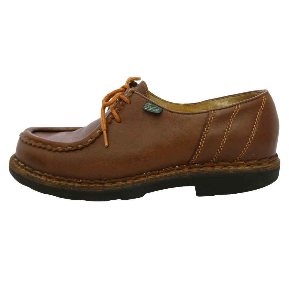 Paraboot パラブーツ 1634 MORZINE モジーン トレッキング チロリアン レザー シューズ ブラウン系 42【中古】