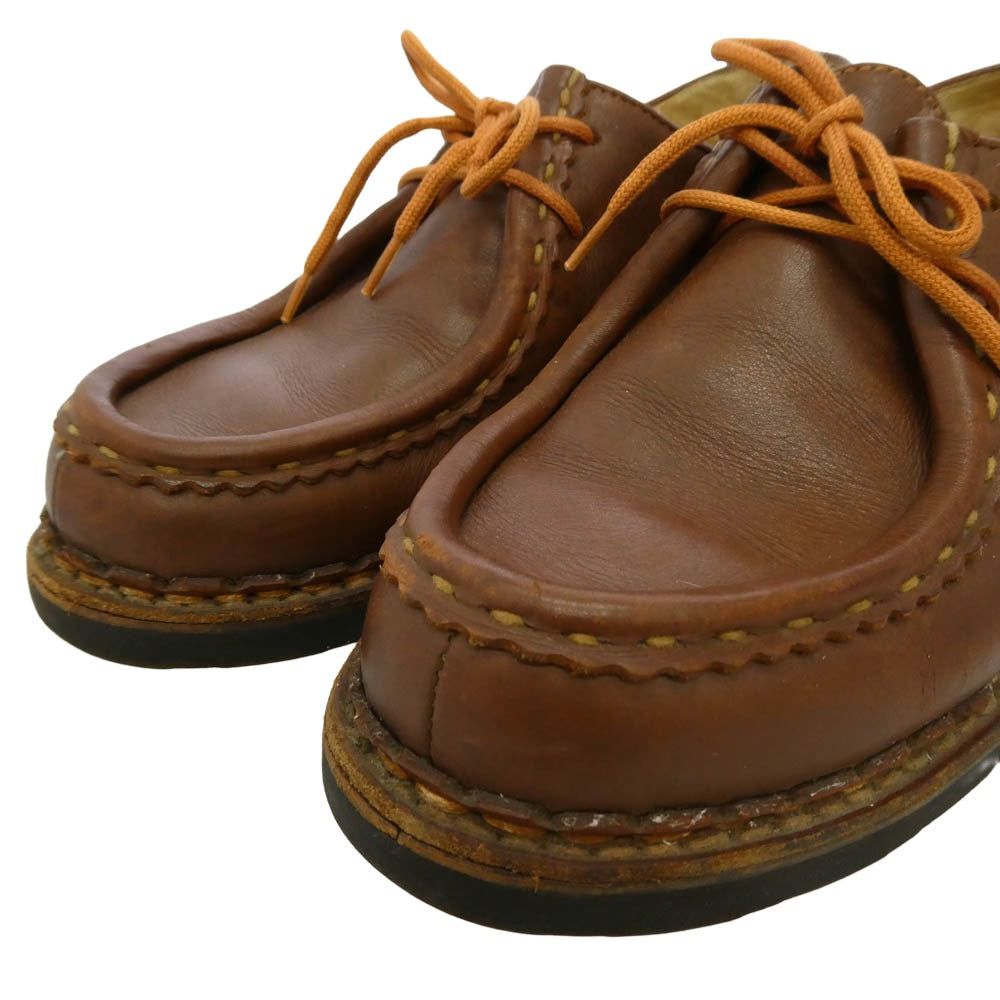 Paraboot パラブーツ 1634 MORZINE モジーン トレッキング チロリアン レザー シューズ ブラウン系 42【中古】