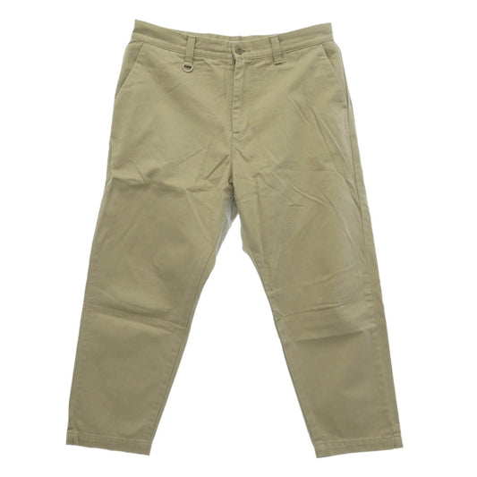SOPHNET. ソフネット 21AW SOPH-212048 WIDE CROPPED PANTS ワイド クロップド パンツ ベージュ系 XL【中古】