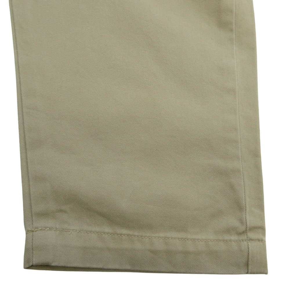 SOPHNET. ソフネット 21AW SOPH-212048 WIDE CROPPED PANTS ワイド クロップド パンツ ベージュ系 XL【中古】