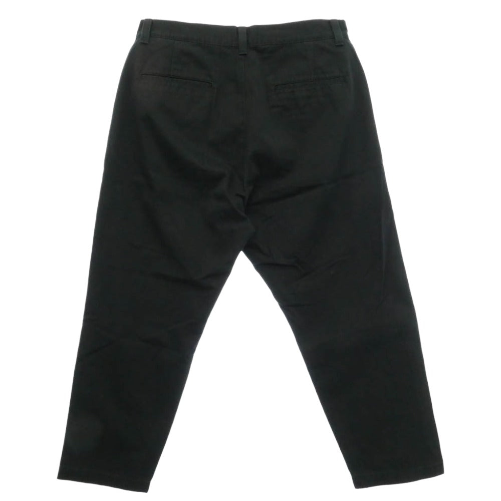 SOPHNET. ソフネット 21AW SOPH-212048 WIDE CROPPED PANTS ワイド クロップド パンツ ブラック ブラック系 XL【中古】