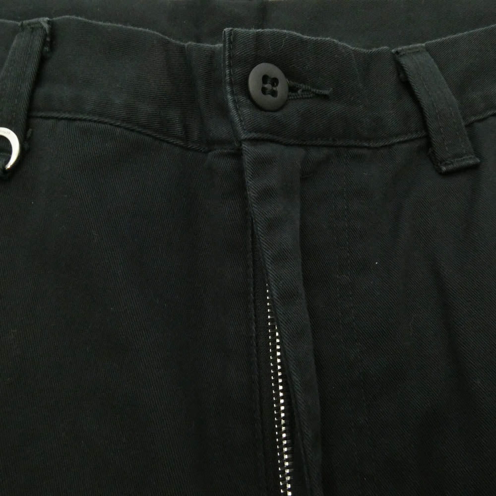SOPHNET. ソフネット 21AW SOPH-212048 WIDE CROPPED PANTS ワイド クロップド パンツ ブラック ブラック系 XL【中古】