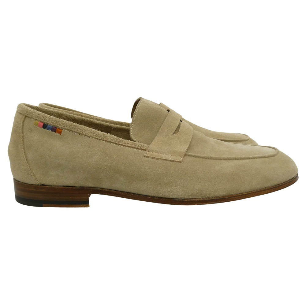 Paul Smith ポール・スミス イタリア製 スエード ローファー レザーシューズ ベージュ系 6【中古】