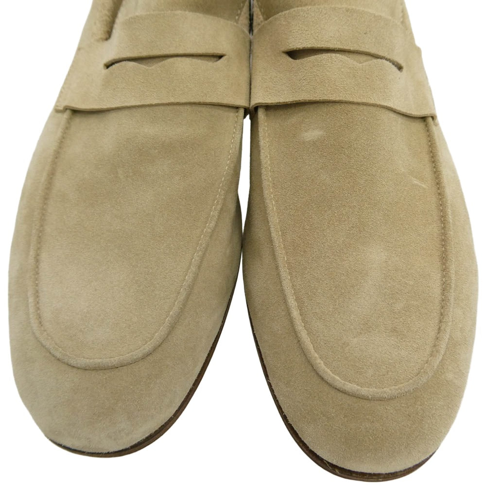 Paul Smith ポール・スミス イタリア製 スエード ローファー レザーシューズ ベージュ系 6【中古】