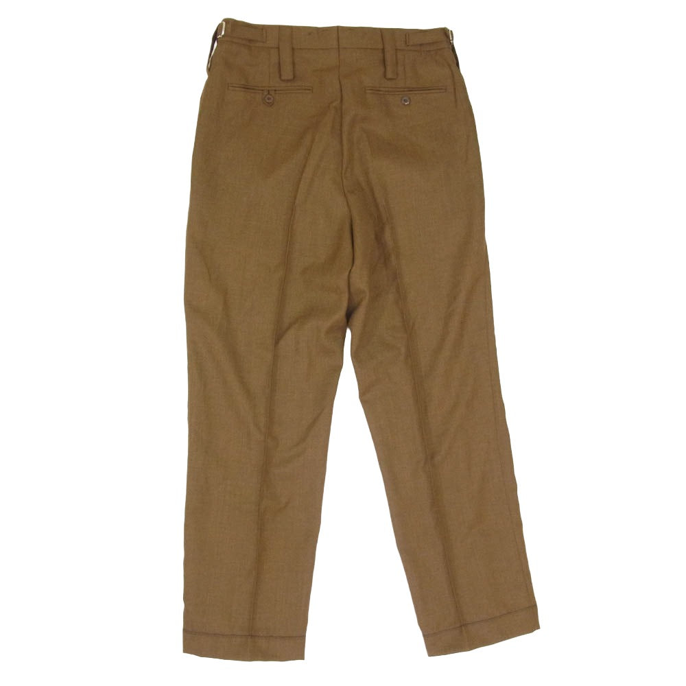 ダン REMAKE リメイク UK ARMY イギリス軍 BARRACK DRESS PANTS ドレス パンツ ブラウン系 84/88/104【中古】