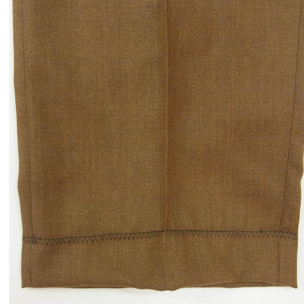 ダン REMAKE リメイク UK ARMY イギリス軍 BARRACK DRESS PANTS ドレス パンツ ブラウン系 84/88/104【中古】