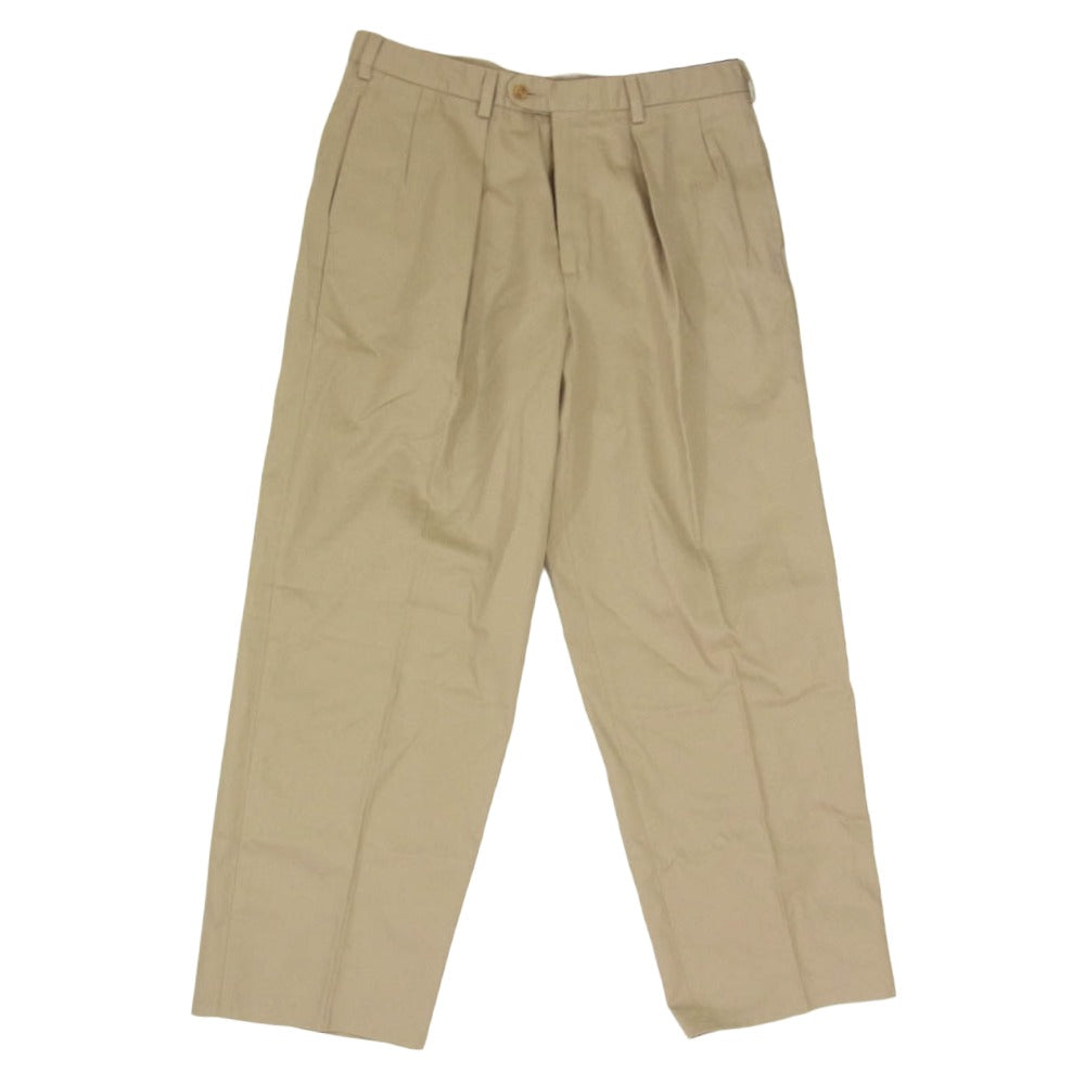 オールアメリカンカーキ TR-001 USA製 RELAXED FIT リラックスフィット チノ パンツ ブラウン系 32【美品】【中古】