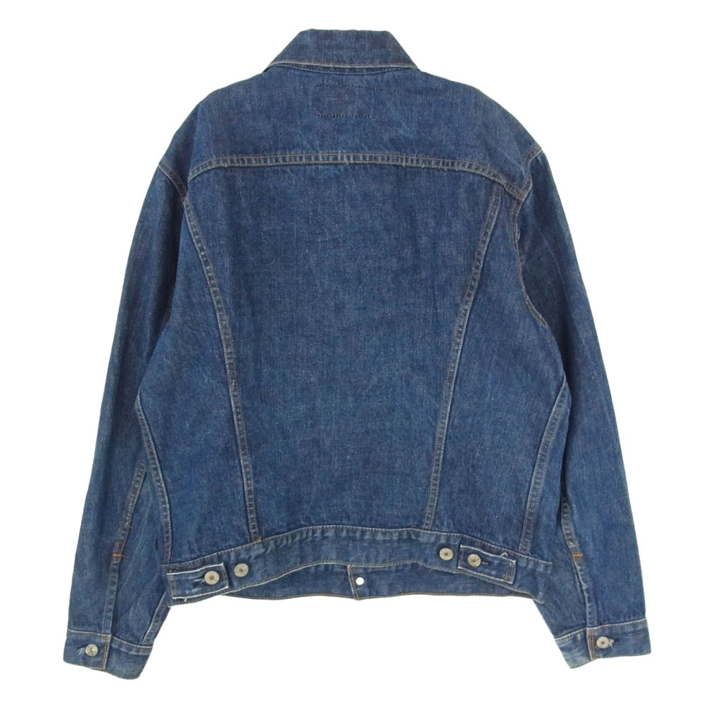Levi's リーバイス 70s 70505-0217 4th small e ボタン裏刻印522 ケアタグ欠損 デニム ジャケット インディゴブルー系 42【中古】