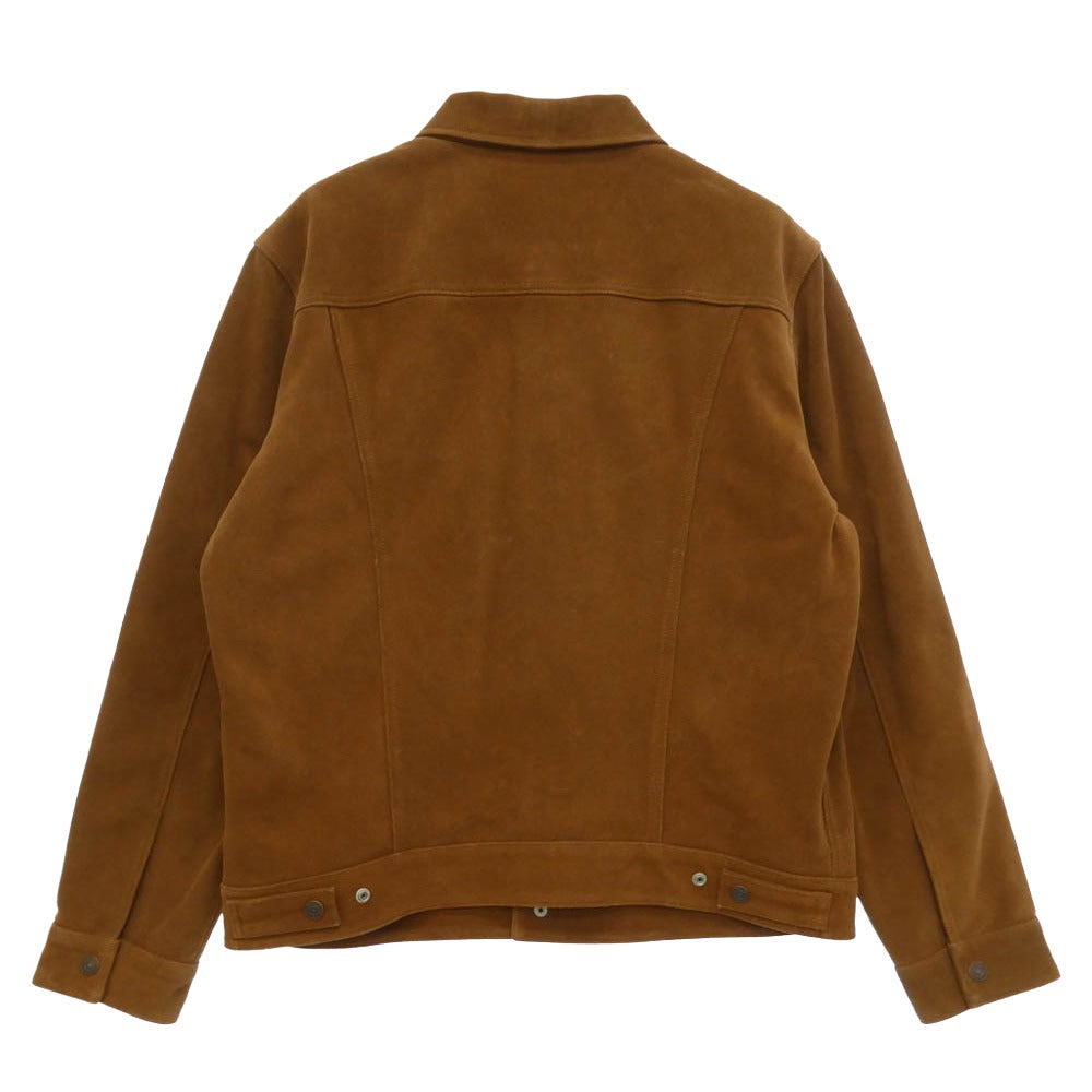 Levi's リーバイス JOURNAL STANDARD ジャーナルスタンダード 25SS 0022R-0002 x JOURNAL STANDARD ジャーナルスタンダード TYPE 3 スエード トラッカー ジャケット ブラウン系 L【極上美品】【中古】