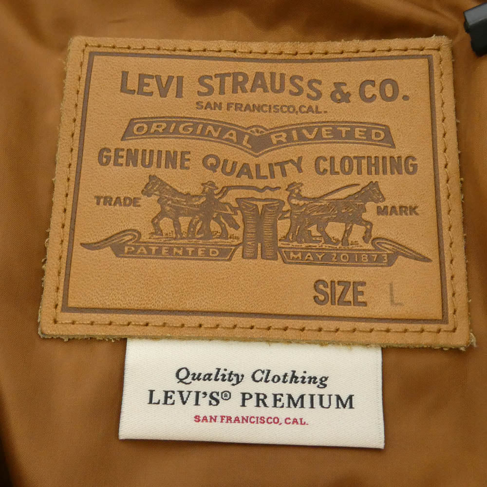 Levi's リーバイス JOURNAL STANDARD ジャーナルスタンダード 25SS 0022R-0002 x JOURNAL STANDARD ジャーナルスタンダード TYPE 3 スエード トラッカー ジャケット ブラウン系 L【極上美品】【中古】