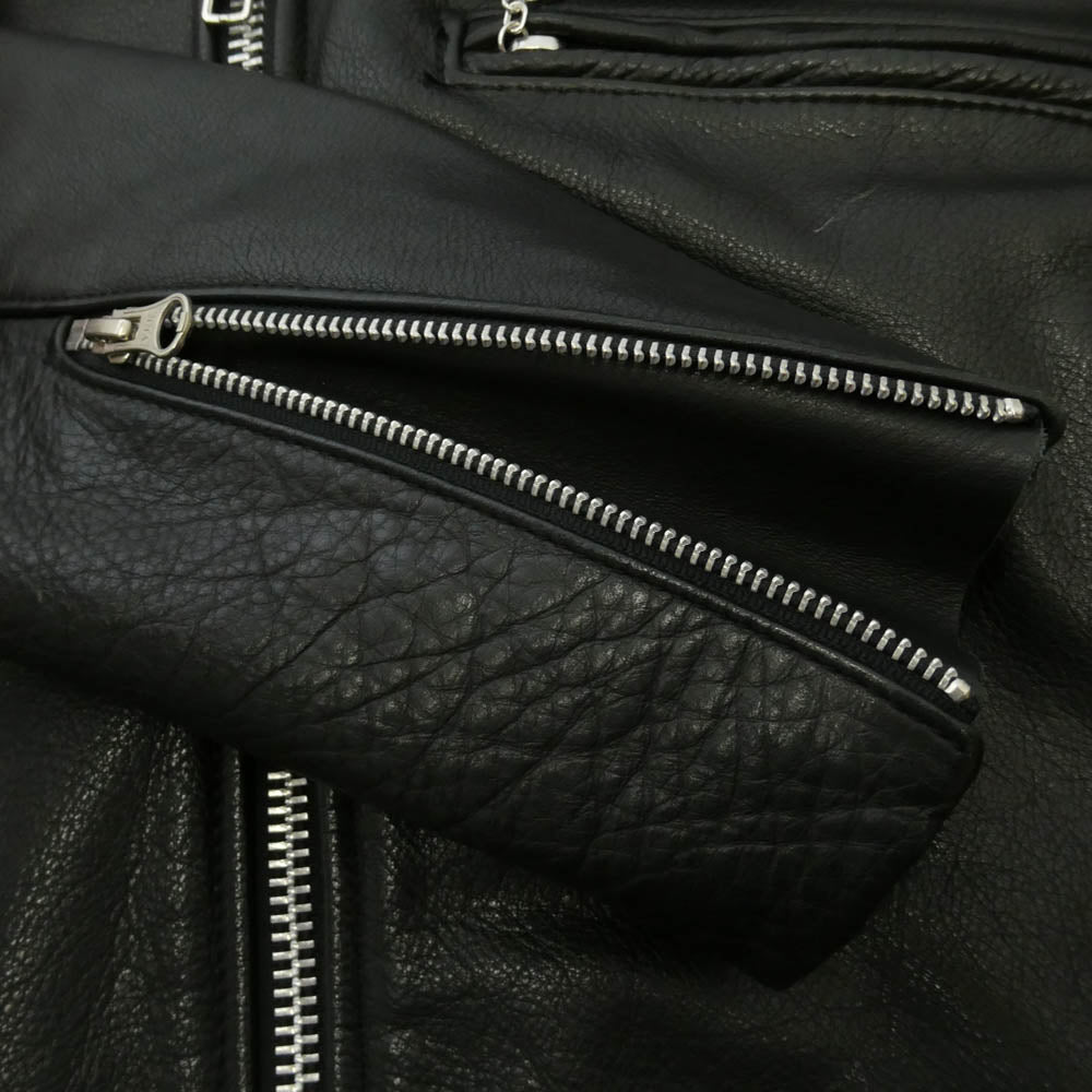 VANSON バンソン Ron Herman ロンハーマン × Ron Herman ロンハーマン Riders Jacket ブラック系 36【中古】