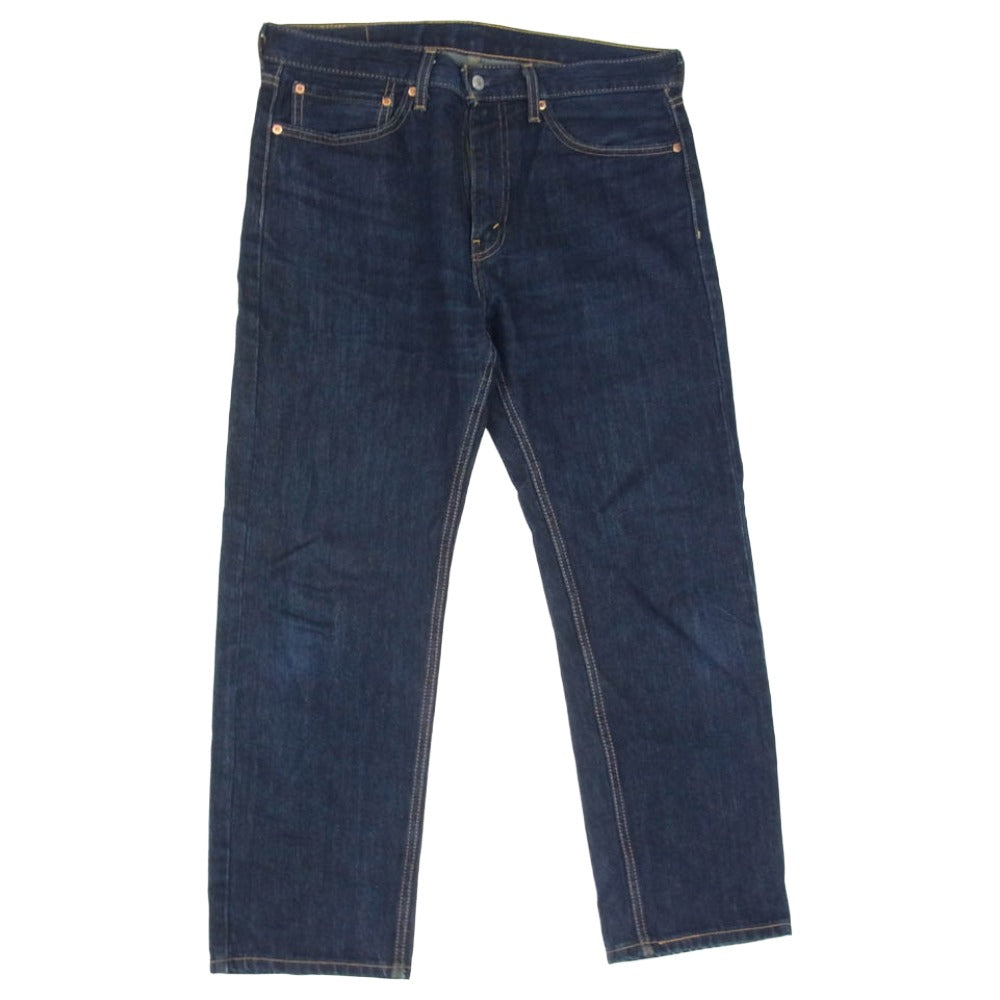 Levi's リーバイス 505 ボタン裏4582 スモールe ボタンフライ デニムパンツ ジーンズ インディゴブルー系 34【中古】