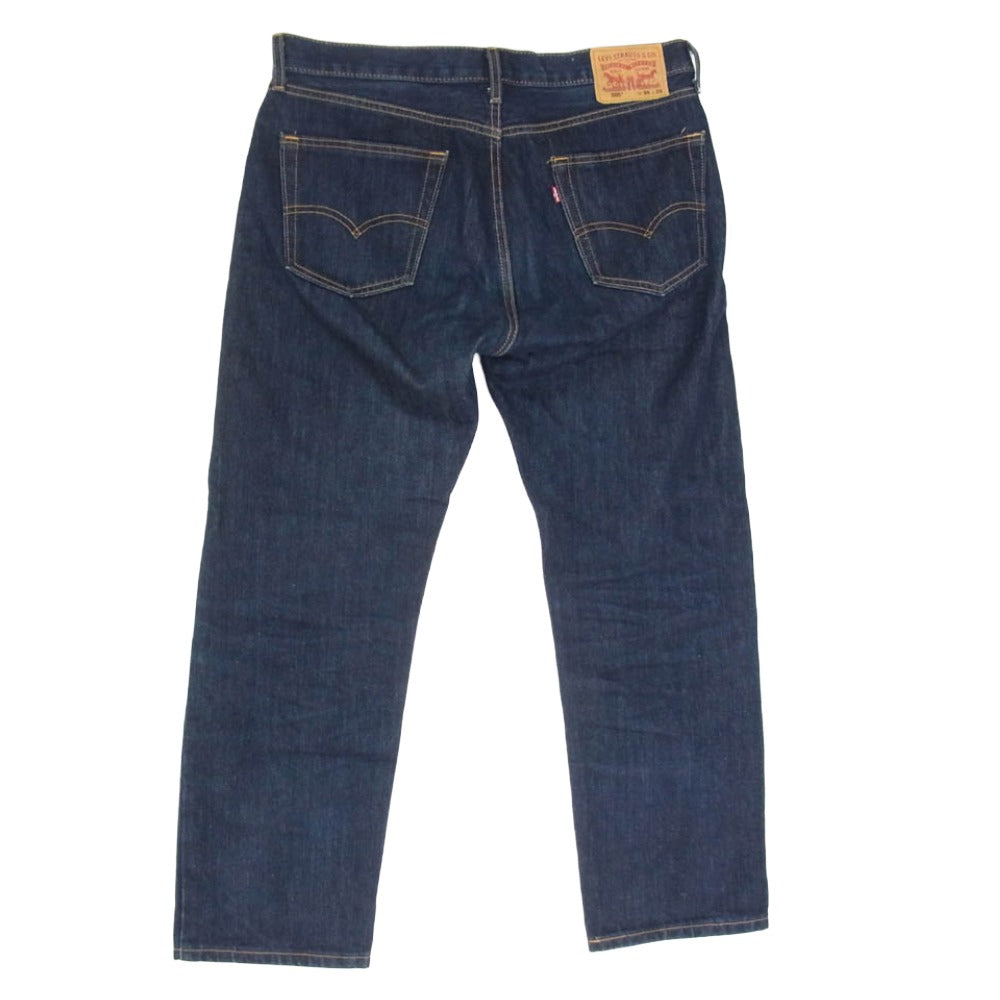 Levi's リーバイス 505 ボタン裏4582 スモールe ボタンフライ デニムパンツ ジーンズ インディゴブルー系 34【中古】