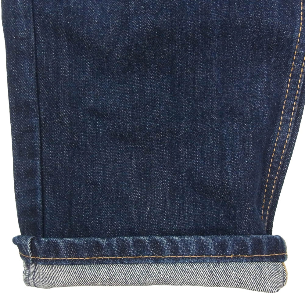 Levi's リーバイス 505 ボタン裏4582 スモールe ボタンフライ デニムパンツ ジーンズ インディゴブルー系 34【中古】
