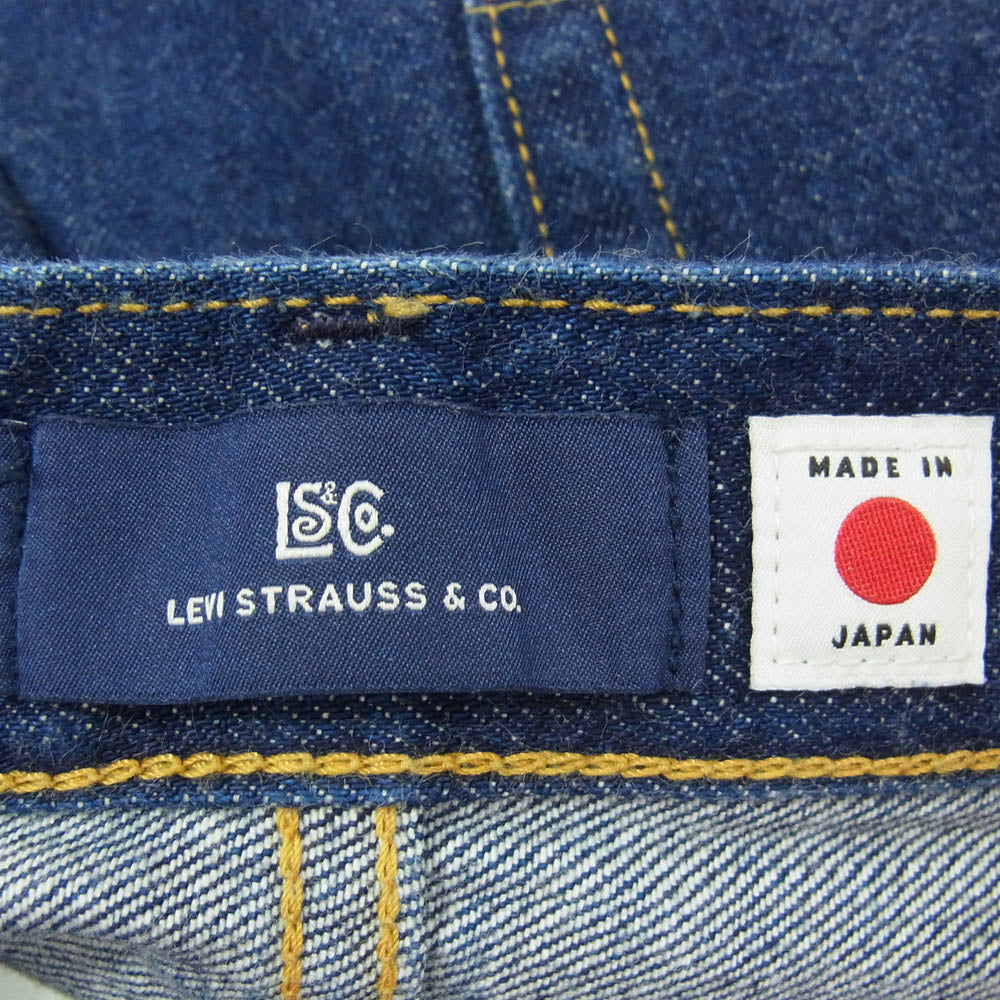 Levi's リーバイス PC9-A5875-0000 501 BLUE TAB BIGE ビッグE ブルータブ 1980sタイプ デニムパンツ ジーンズ インディゴブルー系 34【中古】