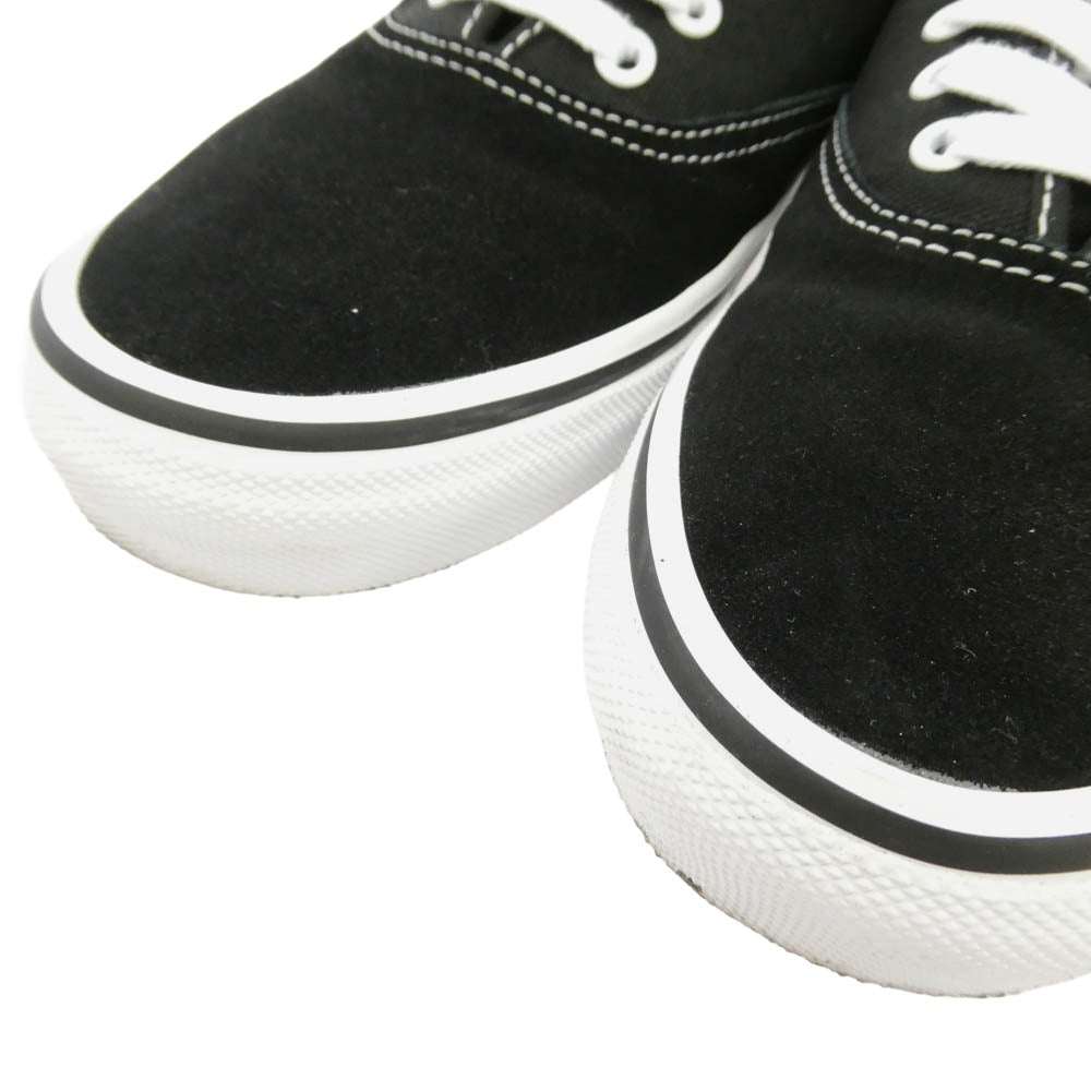 VANS バンズ VN0A5FC8Y28 Skate Authentic スケート オーセンティック スエードレザー×キャンバス ローカット スニーカー ブラック系 28cm【中古】