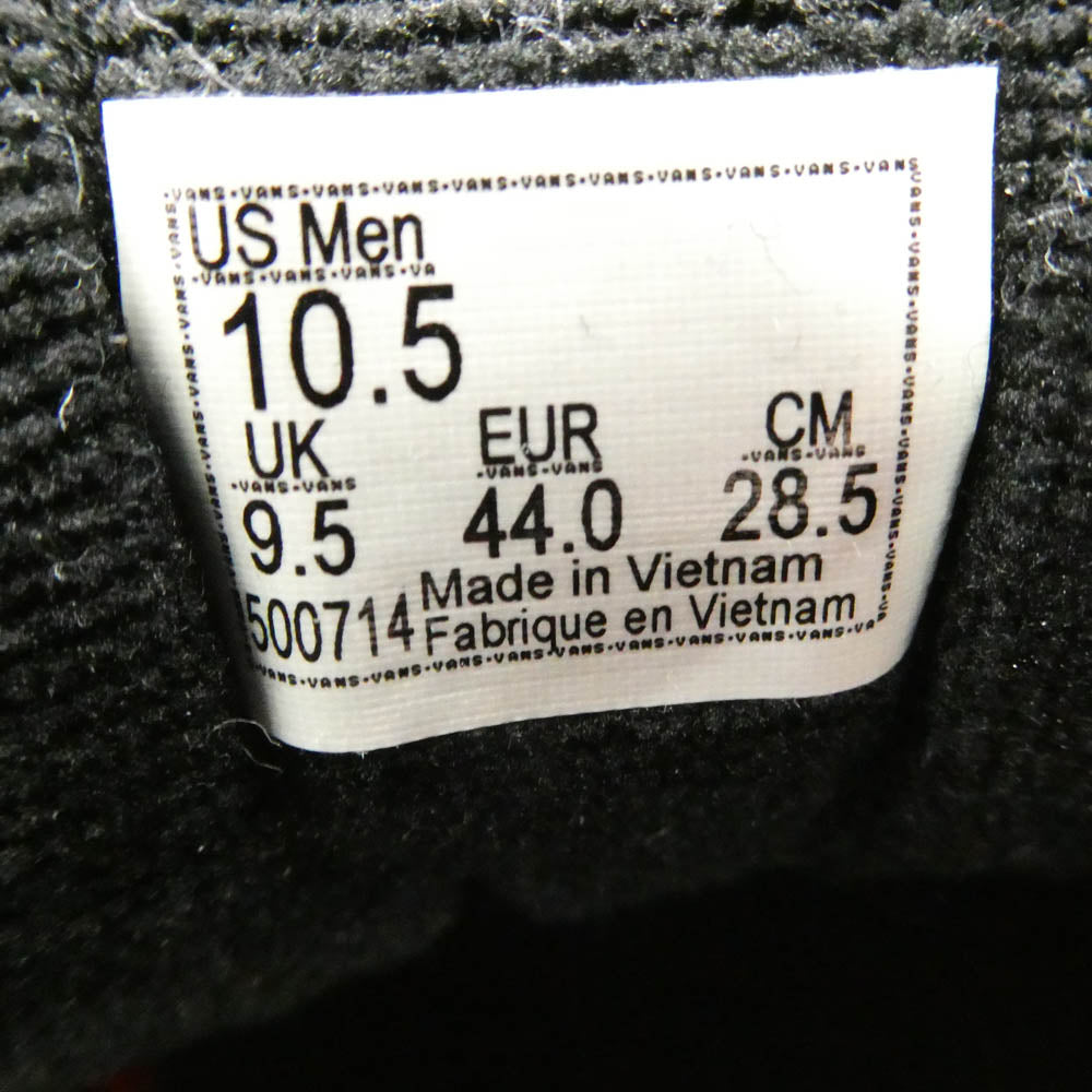 VANS バンズ VN0A5FCDBKA Skate Half Cab スケート ハーフキャブ ハイカット スニーカー ブラック系 28.5cm【中古】