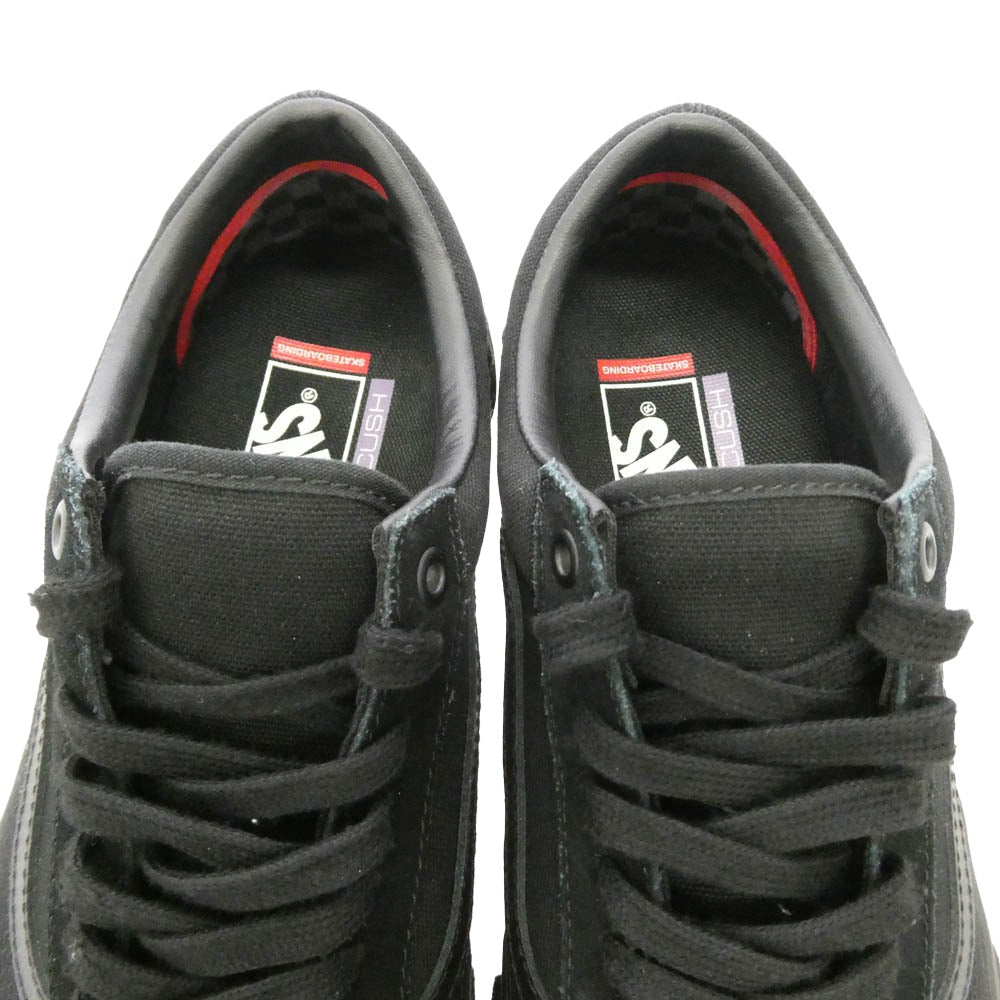VANS バンズ VN0A5FCBBKA SKATE Old Skool スケート オールド スクール スニーカー ブラック系 28cm【中古】