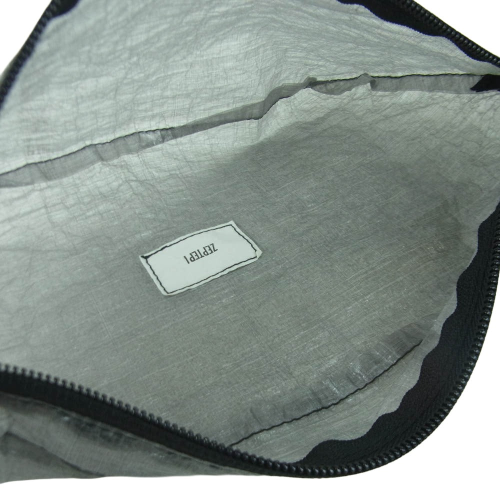 ゼプテピ Dyneema Composite Fabrics Hip Pouch ダイニーマ コンポジット ファブリック ウエスト ショルダー ポーチ バッグ グレー系 ブラック系【中古】