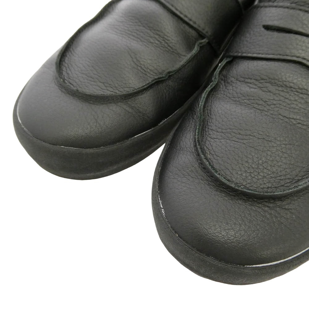 VANS バンズ VN000VAQBKA SKATE LOAFER レザー スケート レザー スリッポン ブラック系 28.5【中古】