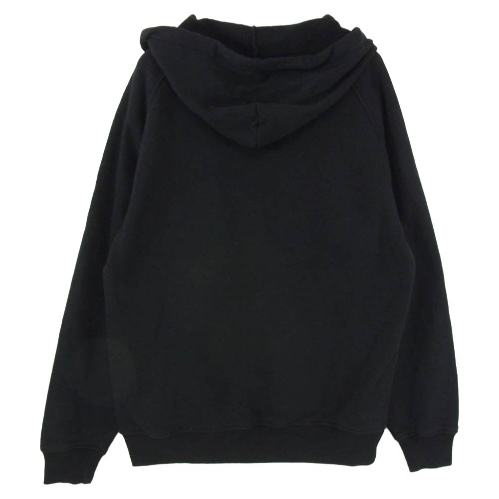 COMOLI コモリ 26SS D01-05001 コットン裏毛 ゴールド金具 ジップアップ パーカー ブラック系 3【中古】
