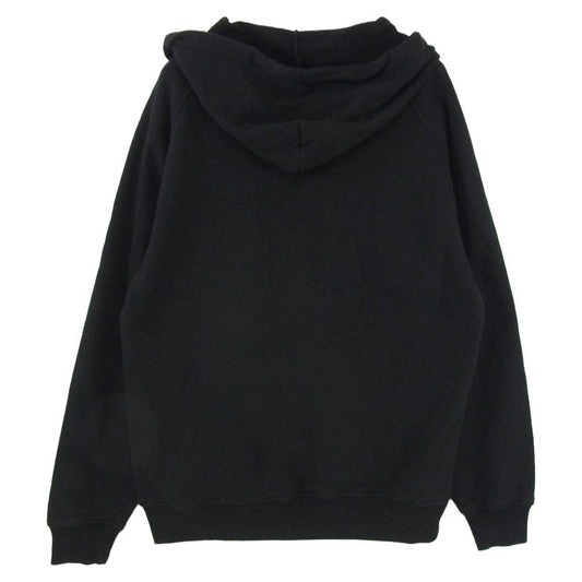 COMOLI コモリ 26SS D01-05001 コットン裏毛 ゴールド金具 ジップアップ パーカー ブラック系 3【中古】