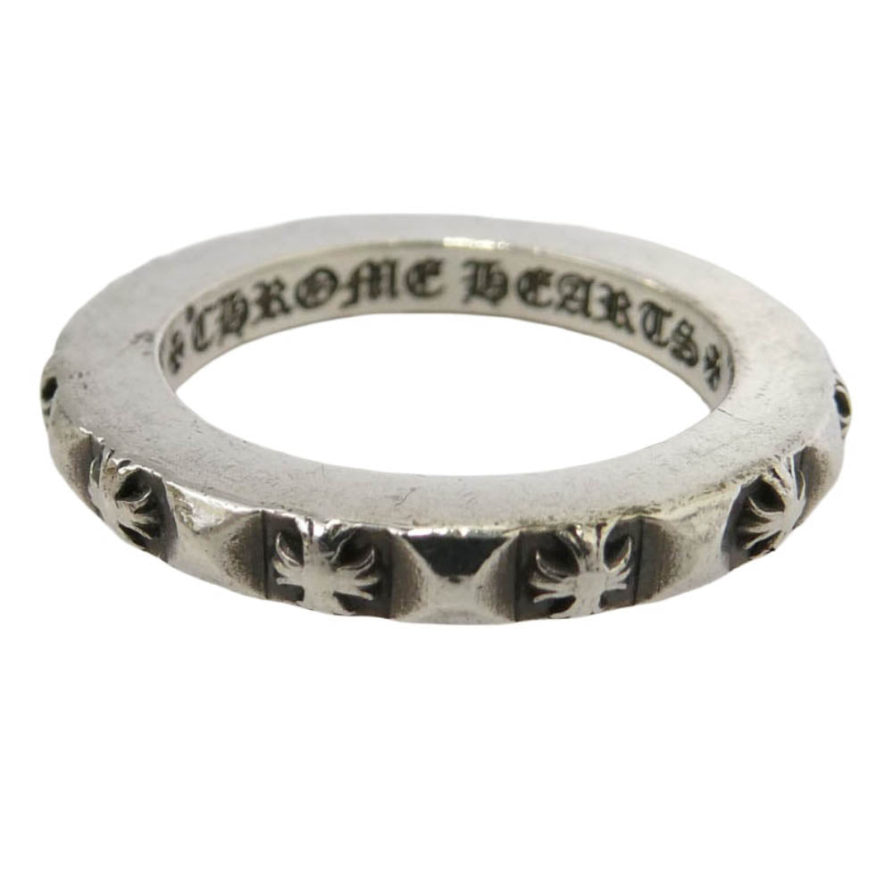 CHROME HEARTS クロムハーツ（原本無） TFP PNK PLS トゥルーファッキンパンク プラスパンク リング シルバー系 約9号【中古】