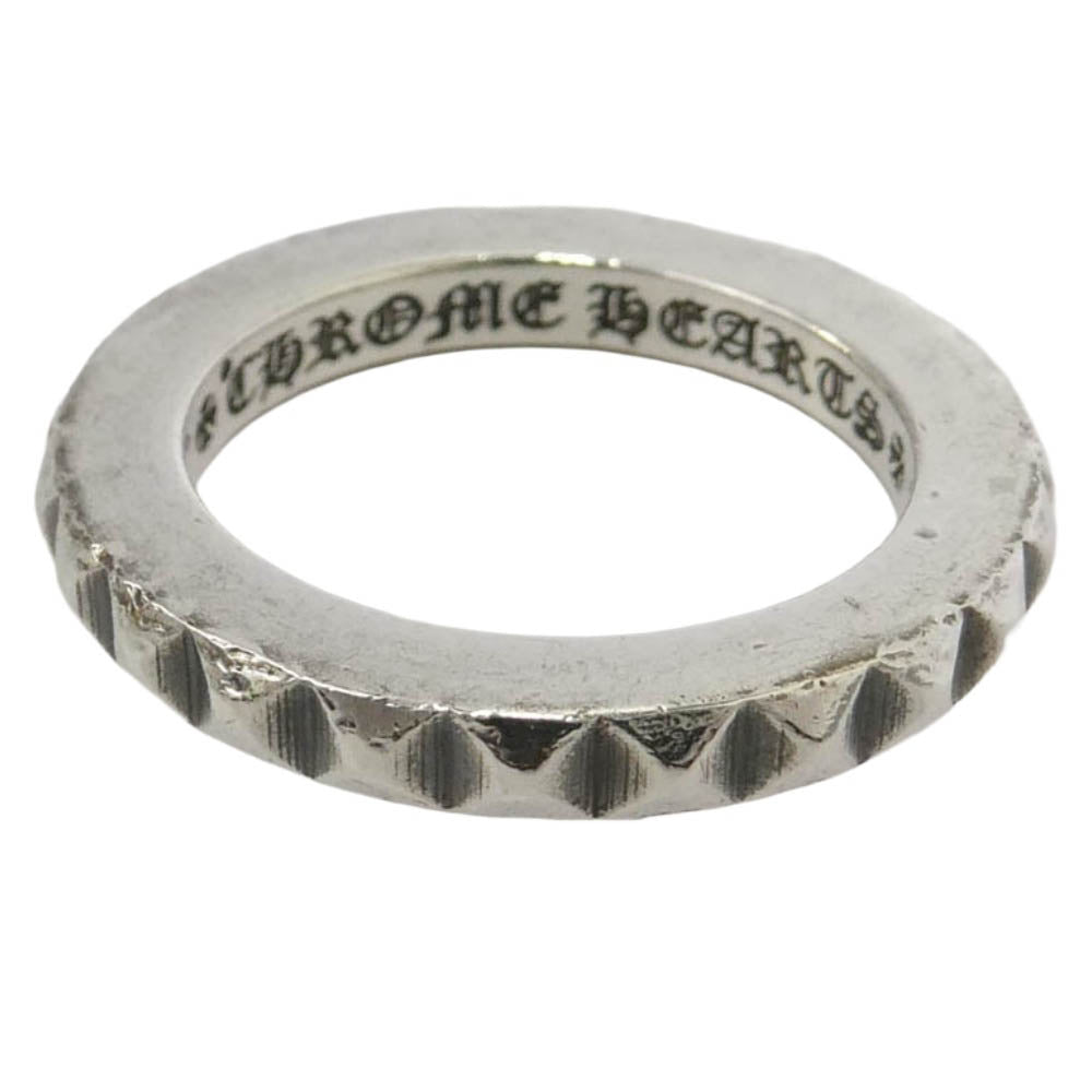 CHROME HEARTS クロムハーツ（原本無） TFP PNK BIG トゥルー ファッキン パンク ビック パンク リング シルバー系 9号【中古】