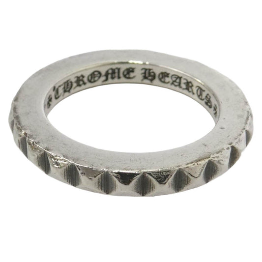 CHROME HEARTS クロムハーツ（原本無） TFP PNK BIG トゥルー ファッキン パンク ビック パンク リング シルバー系 9号【中古】