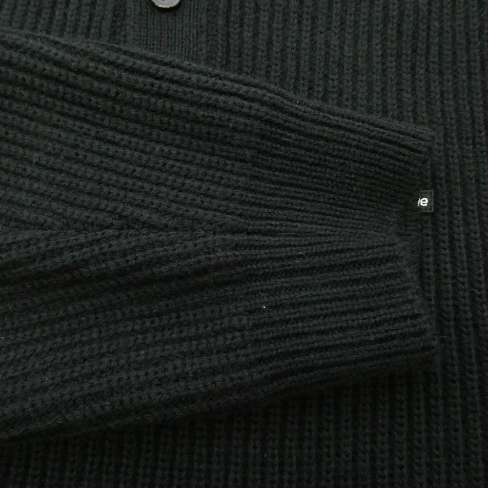 Supreme シュプリーム 25AW Small Box Logo Polo Sweater スモールボックスロゴ ニット ポロ セーター BLACK ブラック系 M【中古】