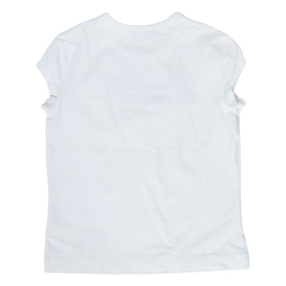 DIESEL ディーゼル T Angie Peekaboo Logo T Shirt アンジー ピーカブー ロゴ Ｔシャツ 半袖 カットソー ホワイト系 M【中古】