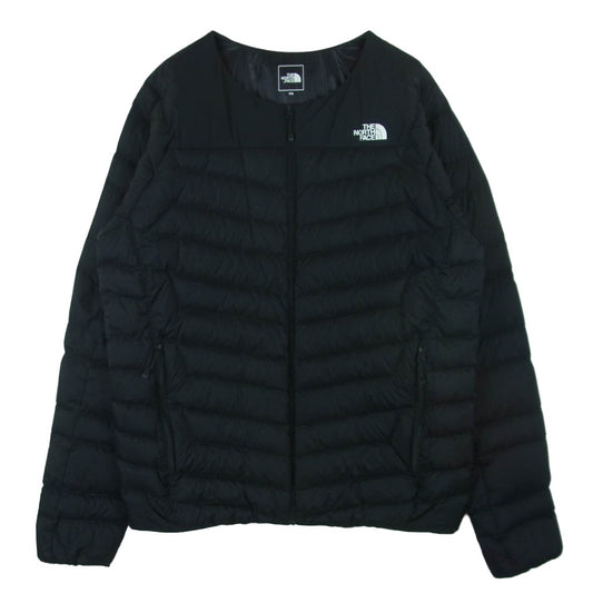 THE NORTH FACE ノースフェイス NY82313 Thunder Roundneck jacket サンダーラウンドネック ダウン ジャケット ブラック系 XXL【中古】