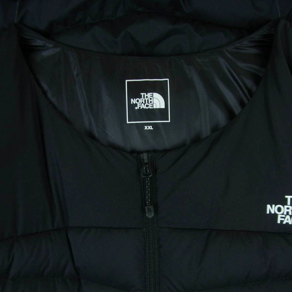 THE NORTH FACE ノースフェイス NY82313 Thunder Roundneck jacket サンダーラウンドネック ダウン ジャケット ブラック系 XXL【中古】
