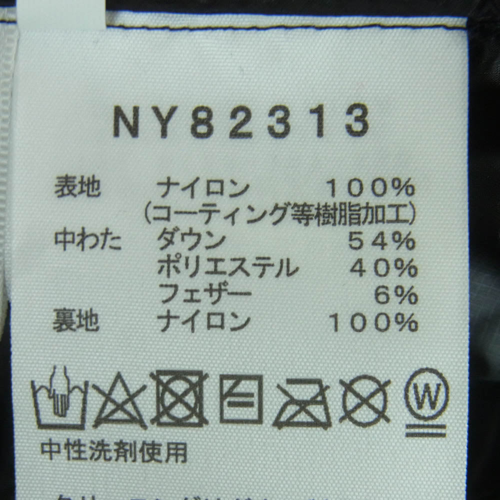 THE NORTH FACE ノースフェイス NY82313 Thunder Roundneck jacket サンダーラウンドネック ダウン ジャケット ブラック系 XXL【中古】