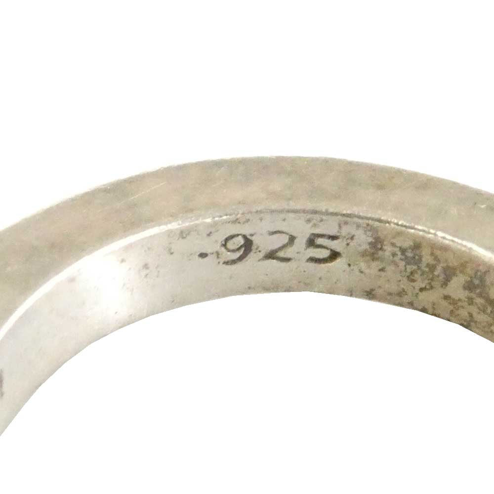 CHROME HEARTS クロムハーツ（原本無） 3mm SPACER FUCKYOU ファックユー スペーサー リング アフター1Pダイヤ シルバー系 約9号【中古】