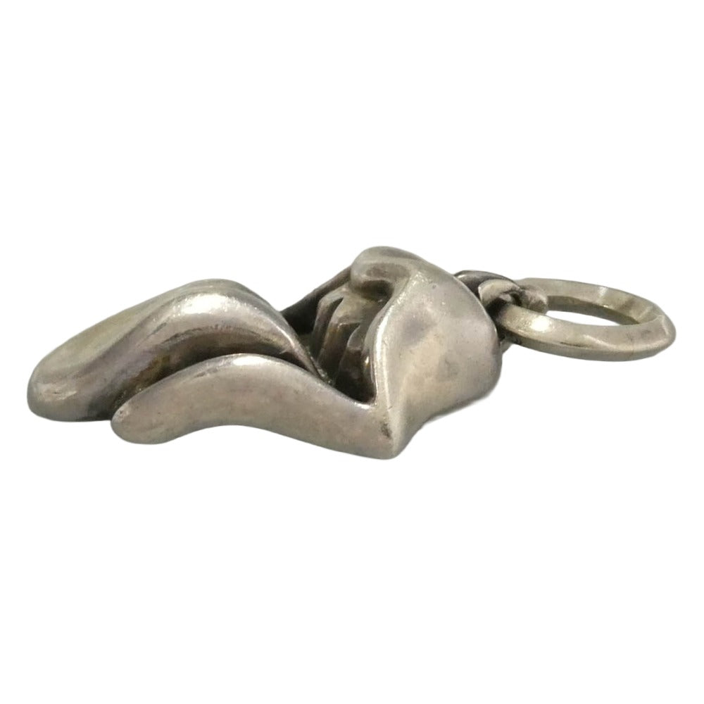 CHROME HEARTS クロムハーツ（原本無） LIPSTONGUE PENDANT リップアンドタン ペンダント トップ シルバー系【中古】