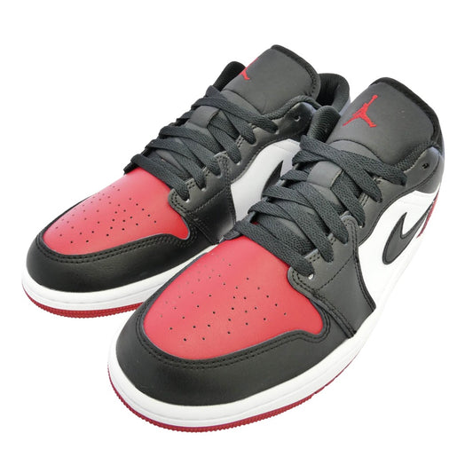 NIKE ナイキ 553558-161 Air Jordan 1 Low Bred Toe エアジョーダン1 ロー ブレッドトゥ ローカット スニーカー マルチカラー系 27.5cm【極上美品】【中古】