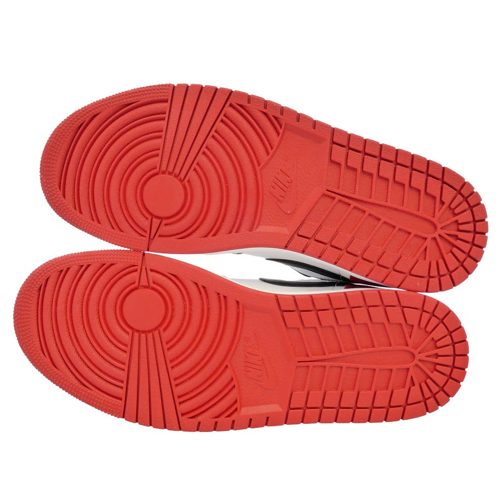 NIKE ナイキ 553558-161 Air Jordan 1 Low Bred Toe エアジョーダン1 ロー ブレッドトゥ ローカット スニーカー マルチカラー系 27.5cm【極上美品】【中古】
