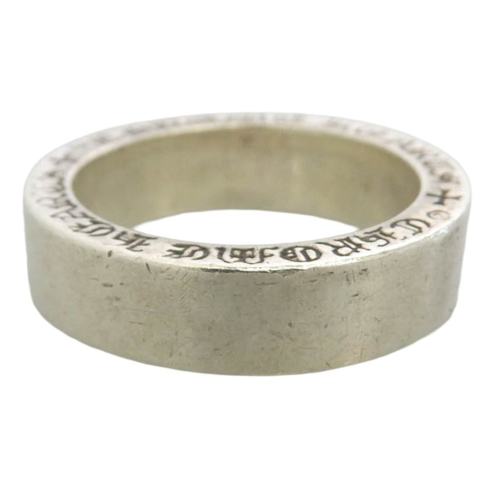CHROME HEARTS クロムハーツ（原本無） 6mm SPACER PLN スペーサーリング プレーン シルバー系 19号【中古】