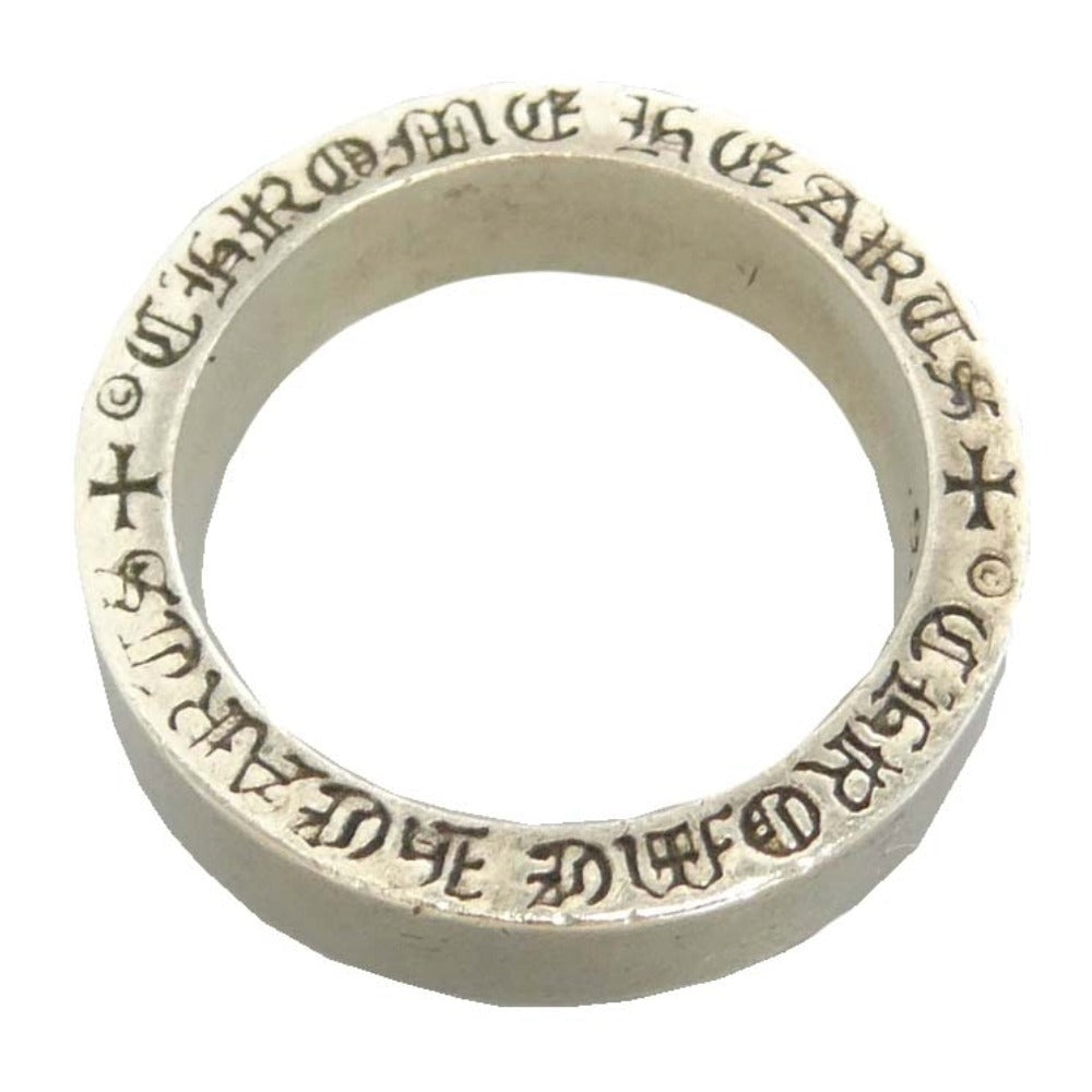 CHROME HEARTS クロムハーツ（原本無） 6mm SPACER PLN スペーサーリング プレーン シルバー系 19号【中古】