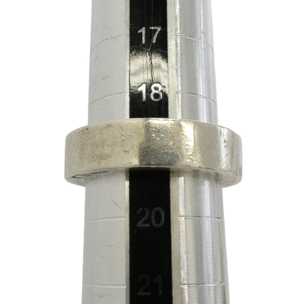 CHROME HEARTS クロムハーツ（原本無） 6mm SPACER PLN スペーサーリング プレーン シルバー系 19号【中古】