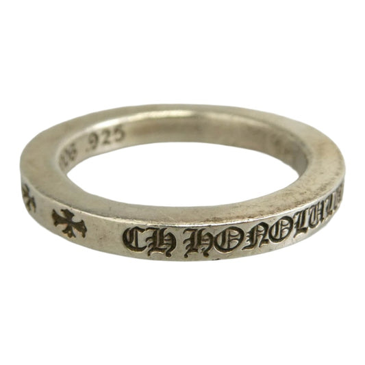 CHROME HEARTS クロムハーツ（原本無） 3mm SPACER HONOLULU ホノルル限定 3mmスペーサーリング シルバー系 約16号【中古】