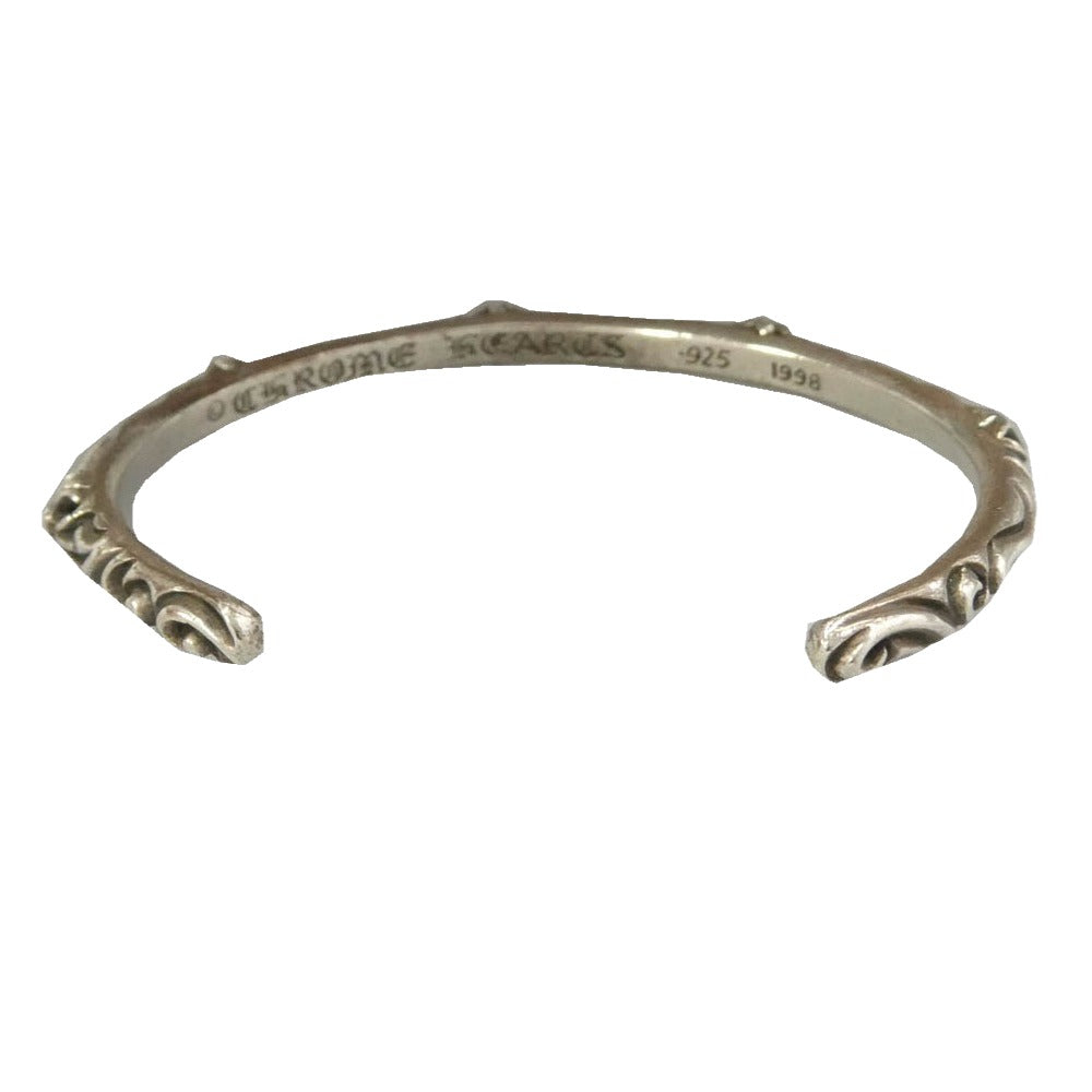 CHROME HEARTS クロムハーツ（原本有） BANGLE SBT バンド バングル ブレスレット シルバー系【中古】